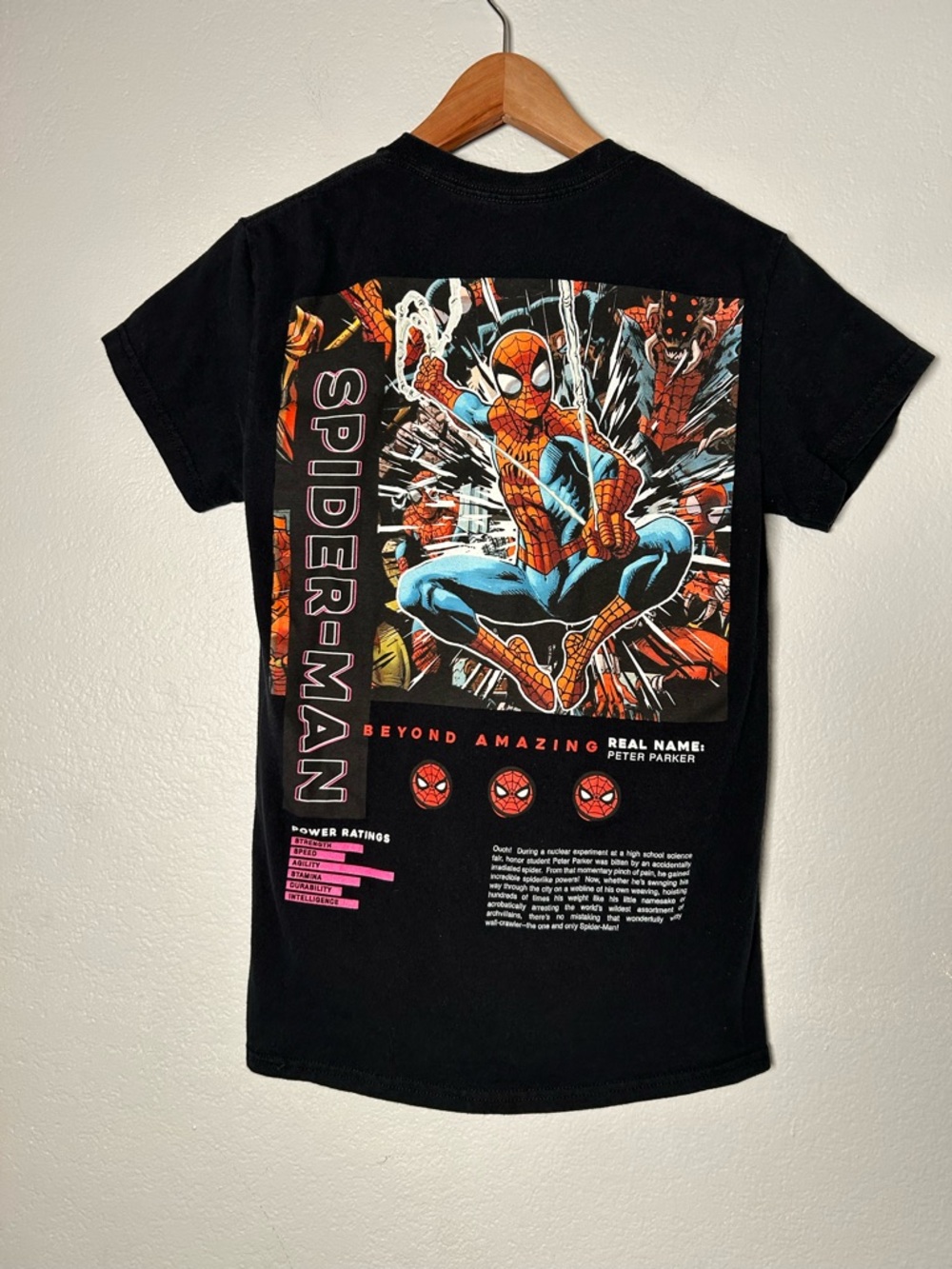 Spider-Man Beyond Amazing Graphic Tee - Black